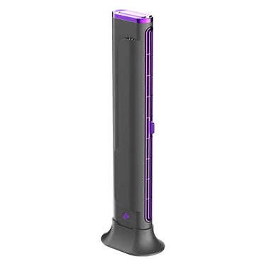 USB Rechargeable Bladeless Tower Fan – Slim & Silent - InspiredGrabs.com